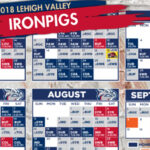 IronPigs Release 2018 Regular Season Schedule IronPigs