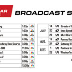 Mid Ohio Sports Car Course INDYCAR Announces Robust TV Schedule
