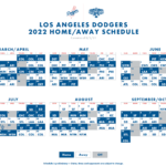 MLB Dodgers Announce 2022 Preliminary Schedule By Rowan Kavner Aug