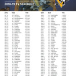 Pittsburgh Penguins Schedule 2021 Printable FreePrintableTM