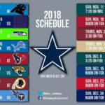 Printable Dallas Cowboys Schedule 2021 2022