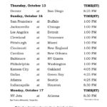 Printable Week 6 NFL Schedule Pick Em Sheets Nfl Nfl Football Pick Em