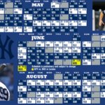 Ridiculous New York Yankees Schedule Printable Roy Blog