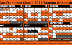 Sf Giants Schedule Printable That Are Comprehensive Ruby Website