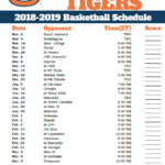 Uk Basketball Schedule 2020 Printable
