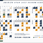 Utah Jazz Schedule 2021 2022 Printable FreePrintableTM