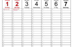 Weekly Calendars 2023 For Excel 12 Free Printable Templates