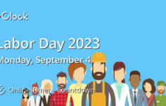When Is Labor Day 2023 Countdown Timer Online VClock