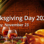 When Is Thanksgiving Day 2023 Countdown Timer Online VClock