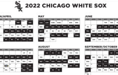 Printable Pawsox 2022 Schedule